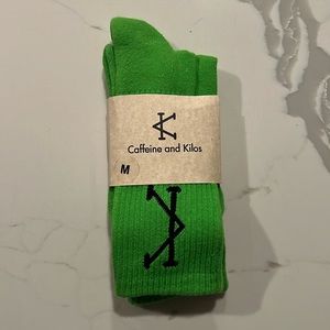 Caffeine and Kilos Socks - NWT